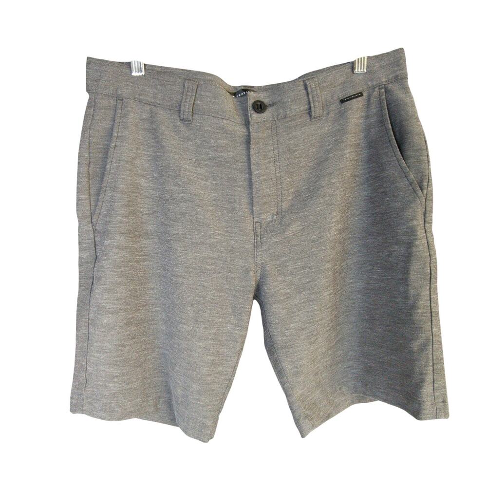Travis Mathew‎ Shorts Mens 33 Gray Lightweight Performance Golf